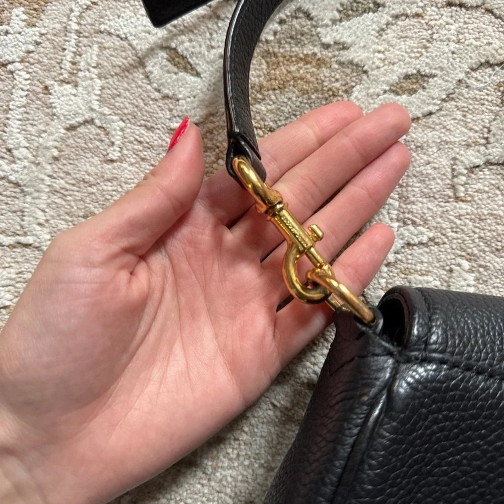 Marc Jacobs Black Leather Crossbody - Picture 4 of 6